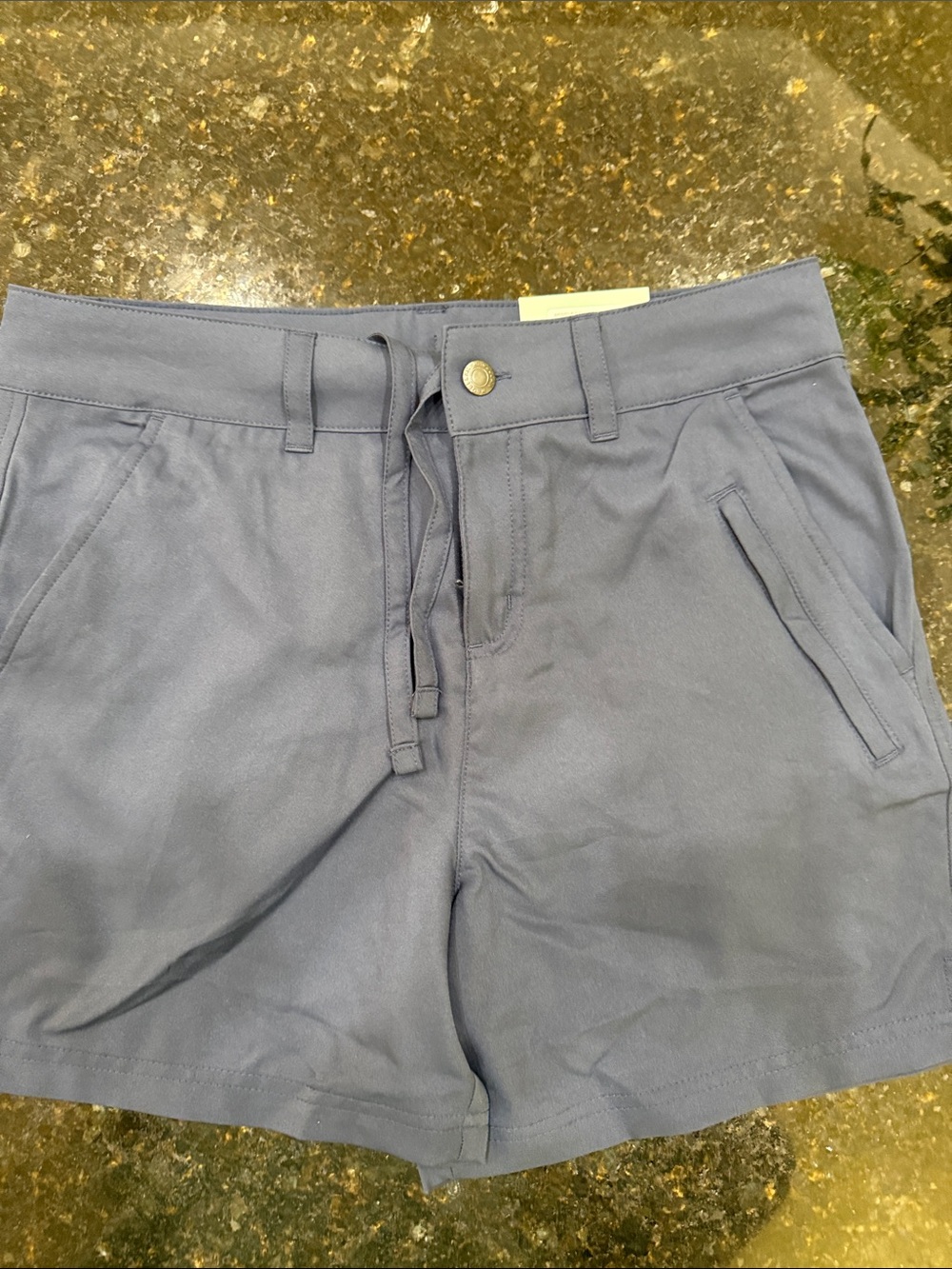 Magellan Outdoors Navy Drawstring Women's Shorts